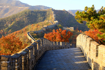 The Great Wall in autumn