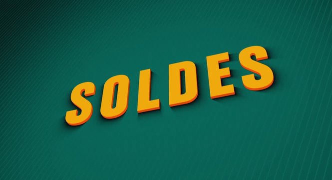 soldes- promotion marketing animation