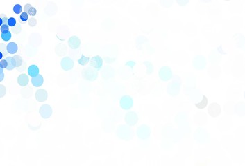 Light BLUE vector layout with circle shapes.