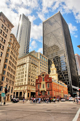 Fototapeta na wymiar Boston– miasto w północno-wschodniej części Stanów Zjednoczonych, stolica stanu Massachusetts.