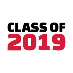 Class of 2020 black and red