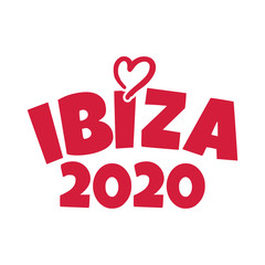 Ibiza 2020 heart