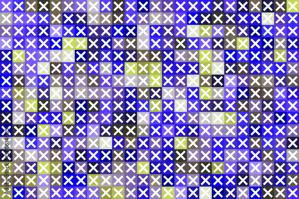 Poster retro pattern of different shapes. colorful vector mosaic backdrop. geometric hipster retro backgrou