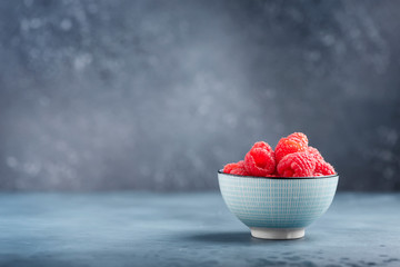 Fresh sweet raspberry