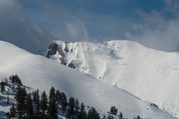 Alpine ski resort Bansko, Bulgaria 
