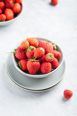 Sweet fresh strawberry