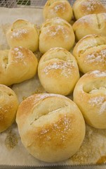 焼きたての手作りおしりパン（白パン）