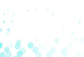 Light Blue, Green vector layout with circle shapes.