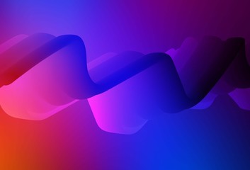 Light Blue, Red vector colorful abstract background.