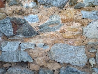 Stone texture on a wall