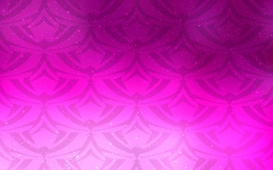 Light Pink vector pattern with polygonal style. Glitter abstract illustration with triangular shapes. Smart design for your adverts.