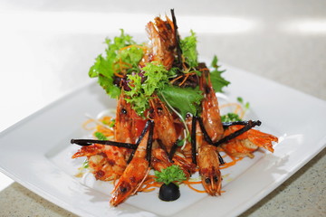 decorated foods ready to eat 