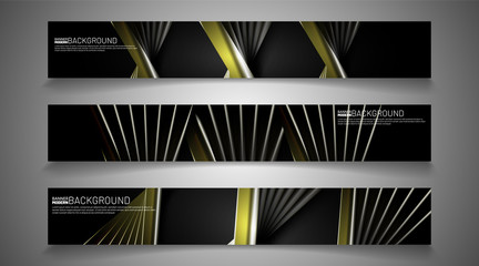 Set banner background for your design. vector graphic design illustration. suitable for your background design