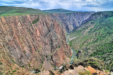 Black Canyon of the Gunnison National Park  - an American national park located in western Colorado...