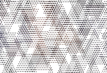 Light Red vector background with triangles, circles.