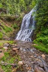 Gorgeous Ione Falls in British Columbia, Canada.