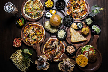 decorated foods ready to eat 