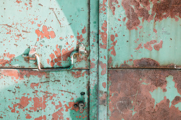 Old rustic grunge wall texture background with space for text or a photo