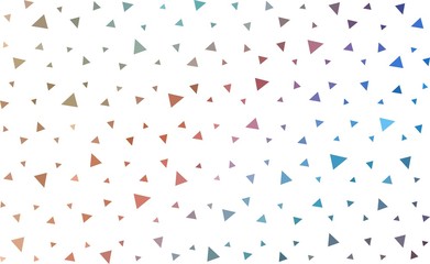 Light Blue, Yellow vector  gradient triangles pattern. Elegant bright polygonal illustration with gradient. Pattern for a brand book's backdrop.