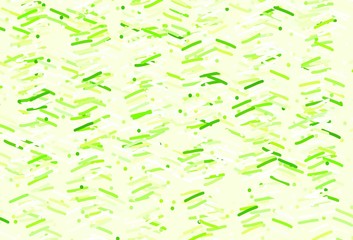 Light Green, Yellow vector texture with colored lines.