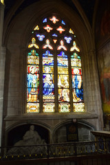 Quimper sa magnifique cathédrale et ses remarquable vitraux