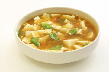 Food portrait of Mapo Tofu