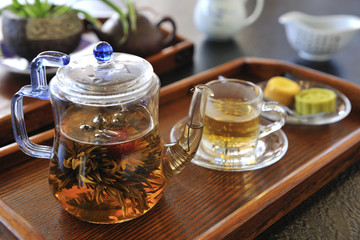 Still life Scented tea