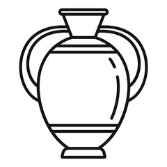 NAME icon. Outline NAME vector icon for web design isolated on white background