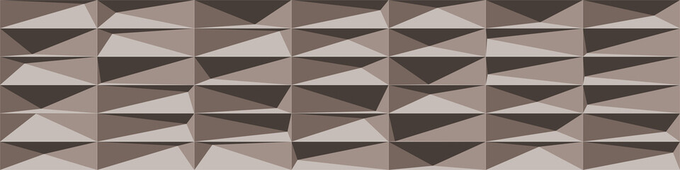 Fototapeta premium Abstract Structure Blocks Generative Art background illustration