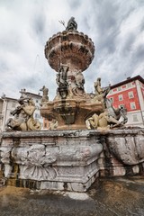Fountain of Neptune, Trento, Italy