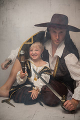 Fototapeta premium papa mit Sohn