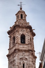 Fototapeta na wymiar Saint Catherine tower (Torre Santa Catalina), Valencia, Spain