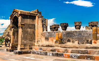 Zvartnots Cathedral in Armenia