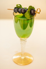 fresh coktail at the wedding party