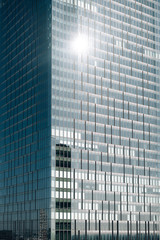 modern skyscrapers in the city