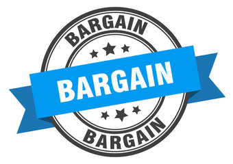 bargain label. bargainround band sign. bargain stamp