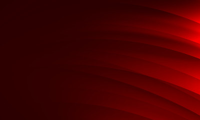 Abstract wave red black dark gradient geometric background.Curved lines graphic design.