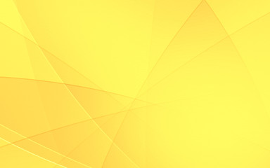 Yellow color curve wave line abstract background.