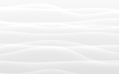 Obraz premium White gray curve wave line abstract background.