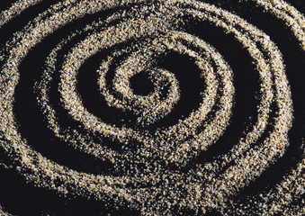 sand circle