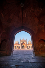 Obraz premium Jama Masjid in morning, Old Delhi India