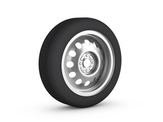 Steel car wheels