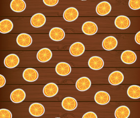 fresh oranges citrus fruits pattern