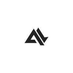 AM A M Letter Logo Design with Creative Modern Trendy