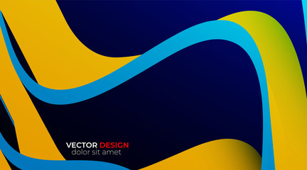 Vector background of abstract geometric shapes.wave texture .Vector design For Wallpaper, Banner, Background, Card, landing page , etc