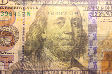 Fototapeta na wymiar US dollars, money.