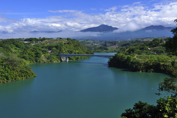 Fototapeta premium Liyutan Dam Miaoli