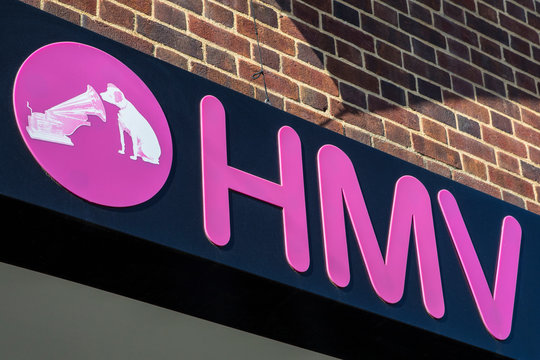 HMV Store in the UK