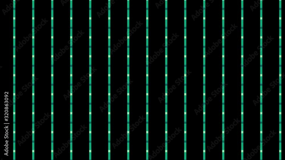 Poster abstract geometric pattern background with changing colors and attenuation effect. animation. crossi