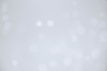 Abstract bokeh lights with soft light background. Blur wall.